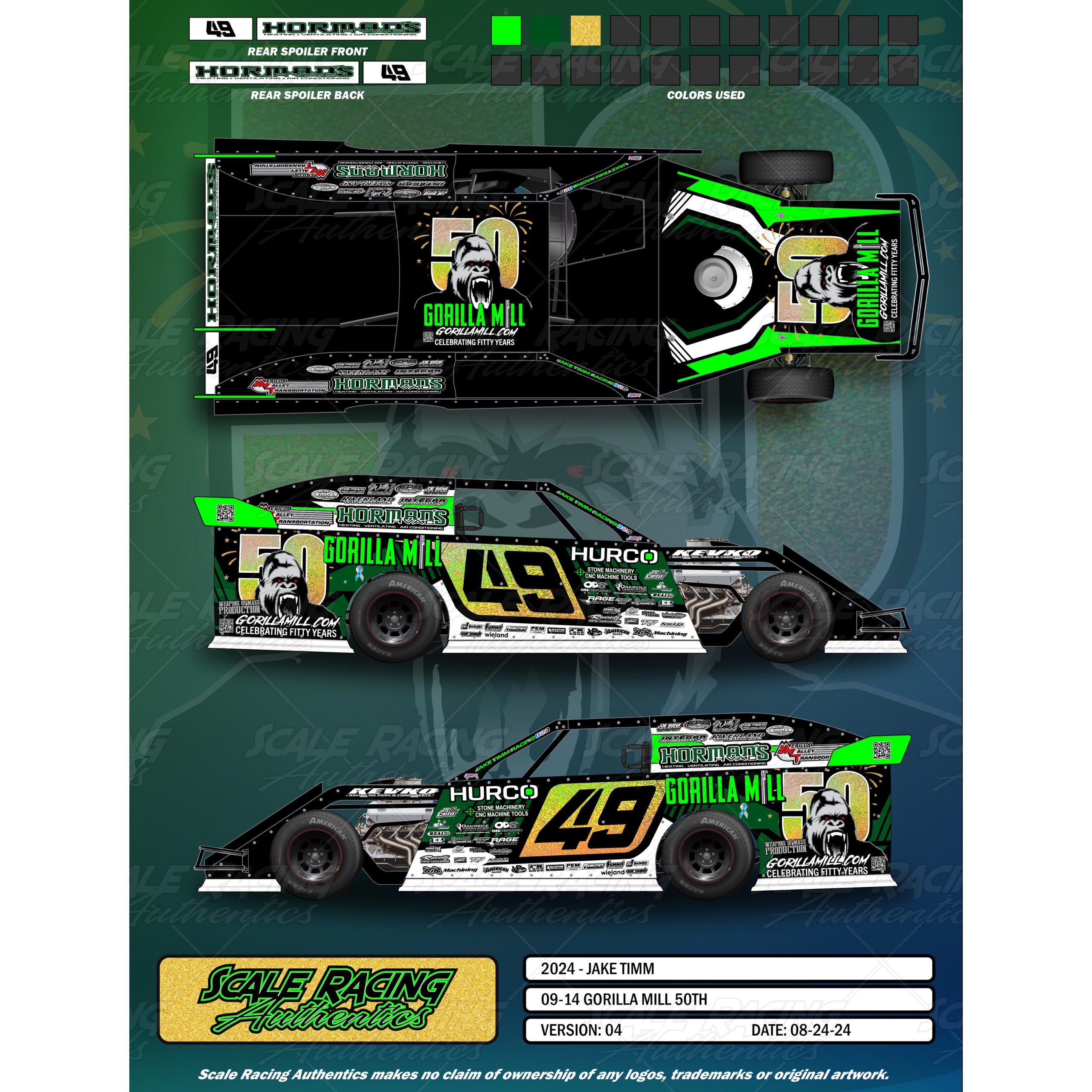 Modified diecast sales